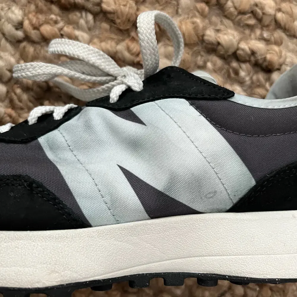 New Balance 327 Women's Size 8 Gray Black Suede Retro Lifestyle Sneakers